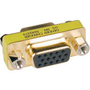 Tripp Lite Compact/Slimline VGA Video Coupler Gender Changer (HD15 F/F)
