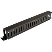 Tripp Lite 1U SmartRack Horizontal Cable Manager, Finger Duct with Cover