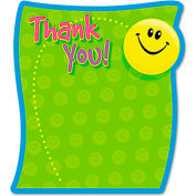 TREND® Thank You Note Pad T72030, 5" x 5", Multicolor, 50 Sheets/Pad, 1/Pack