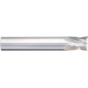 Import 4 Flute HSS Sq Double End Mill 9/16" Dia 5/8" Shank 1-3/8" Flute 5" OAL