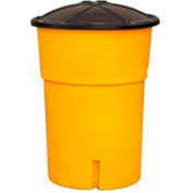 TrafFix Devices Big Sandy® 48000 Series, 2,100 lb Capacity Barrel With Lid, 48210-0