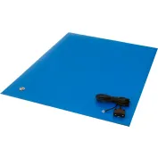 ESD Systems - S1506-24720 ANTI-FATIGUE FLOOR MAT, STATIC DISSIPATIVE GRAY,  24 X 60 FT X 3/8