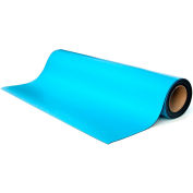 Transforming Tech MT4500 Series ESD Rubber Matting, 0.80" Thick, 24"W Full 50 Ft Roll, Blue