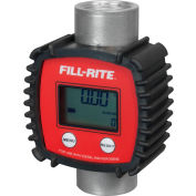 Fill-Rite FR1118A10, In-line Digital Meter, 3-26 GPM, Install in-line or end of the delivery hose
