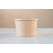 Total Papers Eco-Friendly Soup Container, 8 oz., Biodegradable, Bamboo Fiber, 500 pcs.
