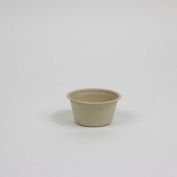 Total Papers Sample Portion Cups, 2 oz., 1-1/4"Dia., Wheat Stalk Fiber, 2000 pcs.