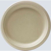 Total Papers Eco-Friendly Round Plates, 9", Wheat Stalk Fiber, 500 pcs.