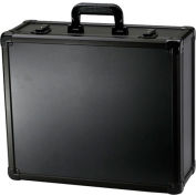 TZ Case Executive Aluminum Storage Case EXC-118-B - 19"L x 16"W x 7-3/8"H Black