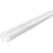 Knuffi Edge Bumper Guard, Type B, 196-3/4"L x 1-9/16"W, White, 60-6710-1