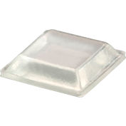 Rubber Bumper Pad for Appliances - Square - Clear - 0.120" H x 0.500" W - BS32 - Pkg of 5000