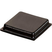 Rubber Bumper Pad for Appliances - Square - Black - 0.180" H x 1.000" W - BS36 - Pkg of 2310