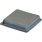 Rubber Bumper Pad for Appliances - Square - Gray - 0.180" H x 1.000" W - BS36 - Pkg of 2310