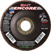 60 Grit United Abrasives-SAIT 72340 Type 29 Regular Density Encore+ 10 Per Box 4-1//2 X 5//8-11