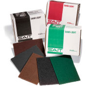 United Abrasives - Sait 77448 Sand-Light Hand Pad 6 " x 9" Gray Non-Woven Ultra Fine - Pkg Qty 20