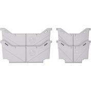 DECKED® Locking Tab Drawer Divider Combo, Midsize (2) Narrow & (2) Wide, AD8COMBO