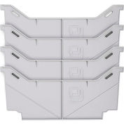 DECKED® Locking Tab Wide Drawer Dividers, (1) Set of Four, AD8WIDEx4