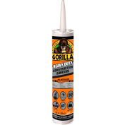 Gorilla Heavy Duty Construction Adhesive Tube, White, 9 oz. - Pkg Qty 12