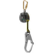 MSA Latchways® Personal Fall Limiter, 10', Web, Single Leg, Rebar Hook, 63013-00A