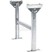 Adjustable H-Brace Support 24"W x 23"-38"H for UNEX® MRS Roller Conveyors