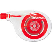 Universal® Correction Tape, Sidewinder, Non-Refillable, 1/4" x 394", 10/Pack