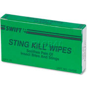PhysiciansCare 51002 First Aid Sting Relief Pads, Box of 10