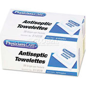 PhysiciansCare 51028 First Aid Antiseptic Towelettes, Box of 25