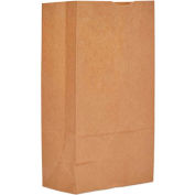 Paper Grocery Bags #12, 7-1/16"W x 4-1/2"D x 13-3/4"H, Kraft, 500 Pack