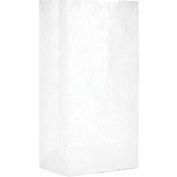 Heavy Duty Paper Grocery Bags #4, 5"W x 3-1/8"D x 9-3/4"H, Kraft, 500 Pack