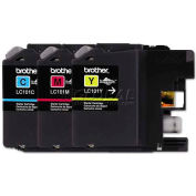 Brother® LC1013PKS, LC1013PKS Ink, 300 Page-Yield, Cyan, Magenta, Yellow, 3/Pk