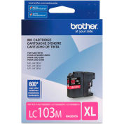 Brother® LC103M, LC-103M, Innobella High-Yield Ink, 600 Page-Yield, Magenta