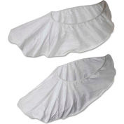 Boardwalk® BWK00031L Disposable Shoe Covers, White, Large, 50 Pair/Pack