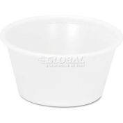 Pactiv® PCTYS200, Souffle/Portion Cups, Plastic, 2 oz., 2400/Carton