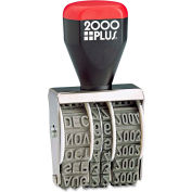 2000 PLUS® Traditional Date Stamp, Six Years, 1 3/8 x 3/16"