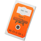 COSCO Replacement Ink Pads for Reiner Multiple Movement Numbering Machine, Black