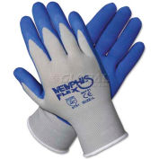 Memphis 96731XL Memphis Flex Seamless Nylon Knit Gloves, Extra Large, Blue/Gray, 1 Pair