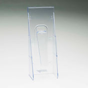 deflect-o 55601 Stand Tall Pocket, 4-9/16"W x 2-3/4"D x 11-3/4"H, Clear