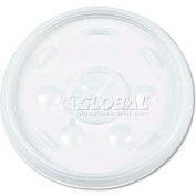 Dart® Plastic Slip-Thru Lids For 16-oz. Hot/Cold Foam Cups, 1000/Carton