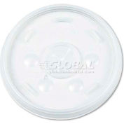 Dart® Plastic Lids, for 32 Oz. Hot/Cold Foam Cups, Straw Slotted Lid