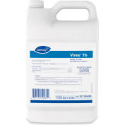 Diversey Virex Tb Disinfectant Cleaner, Lemon Scent, Liquid, 1 Gal Bottle, 4/Carton