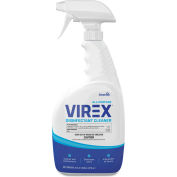 Diversey Virex All-Purpose Disinfectant Cleaner, Citrus Scent, 32 Oz. Spray Bottle, 8/Carton