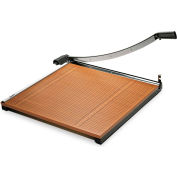 X-ACTO® Wood Base Guillotine Trimmer, 20 Sheets, Wood Base, 24"X24"