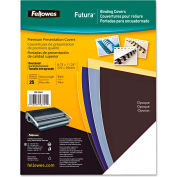 Fellowes® Futura Binding System Covers, Square Corners, 11 x 8 1/2, Black, 25/Pack