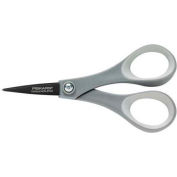 Fiskars 01-005411 Recycled Everyday Titanium Softgrip Scissors, 5" Length, Gray