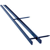 Swingline™ GBC® VeloBind Reclosable Spines, 200 Sheet Capacity, Blue, 25/Pack