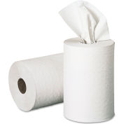 Georgia Pacific 1-Ply Hardwound Nonperforated Paper Towels, White 350 Ft./Roll 12/Case - GEP28706