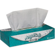 Angel Soft 2-Ply Premium Facial Tissue, White 100 Tissues/Flat Box 30/Case - GEP48580CT
