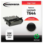 Innovera® 64415X Compatible, Remanufactured, 64415XA (T644) Toner, 32000 Yield, Black