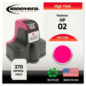 Innovera® 72WN Compatible, Remanufactured, C8772WN (02) Ink, 370 Page-Yield, Magenta
