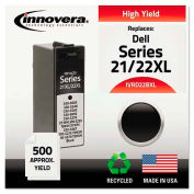 Innovera® D22BXL Compatible, Reman, 330-5885, (21XL/22XL), High-Yld Ink, 500 Page-Yld, Blk