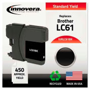 Innovera® LC61BK Compatible, Remanufactured, LC61BK Ink, 450 Page-Yield, Black